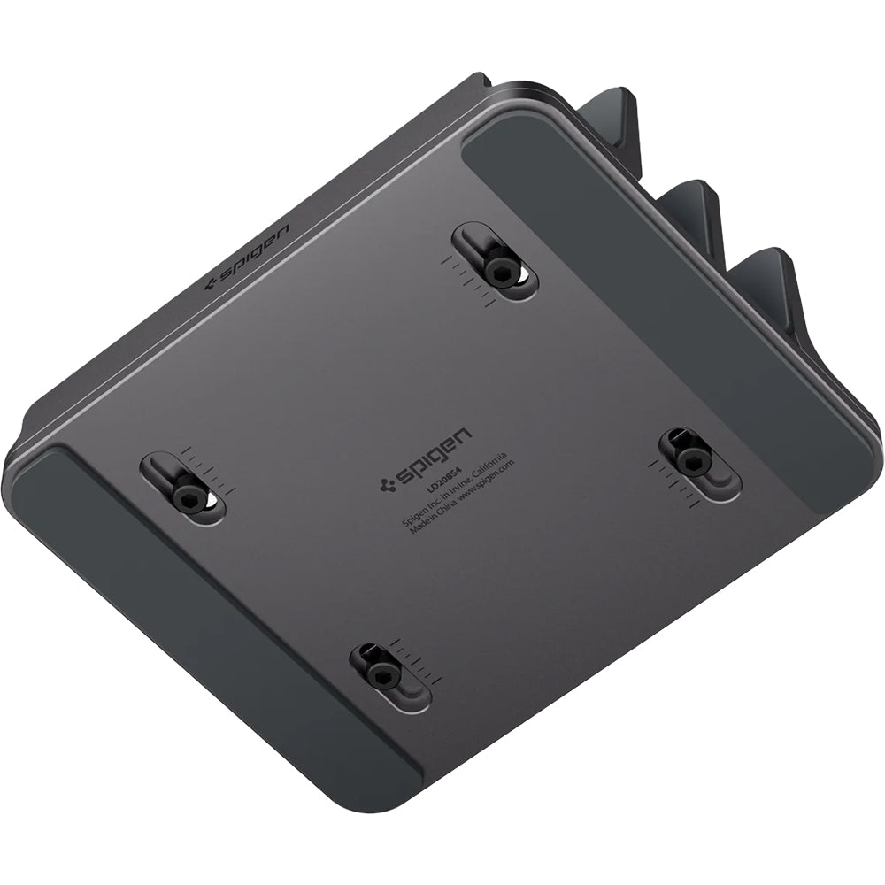 Höhenverstellbarer Vertikalständer für Laptop, Tablet und Smartphone, Spigen Vertical Stand LD208S4, Silbern