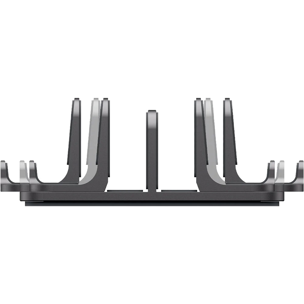 Höhenverstellbarer Vertikalständer für Laptop, Tablet und Smartphone, Spigen Vertical Stand LD208S4, Silbern