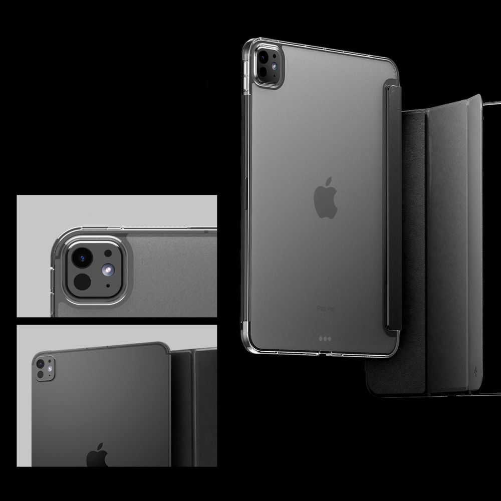 Schutzhülle für iPad Pro 11" 2025 / 2024, Spigen Liquid Air Folio, Schwarz