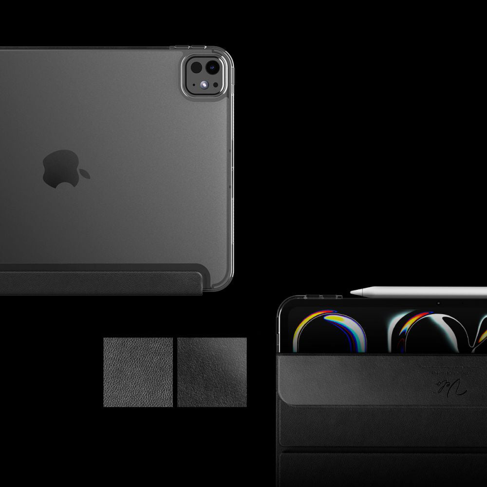 Schutzhülle für iPad Pro 11" 2025 / 2024, Spigen Liquid Air Folio, Schwarz
