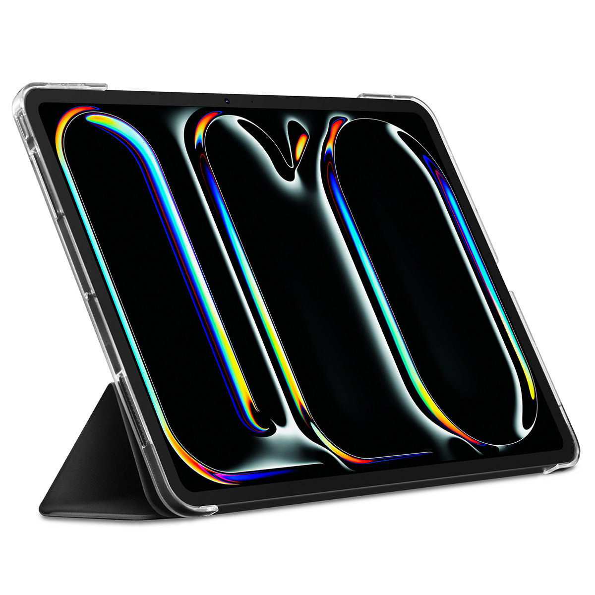 Schutzhülle für iPad Pro 13 2025/2024, Spigen Liquid Air Folio, Schwarz