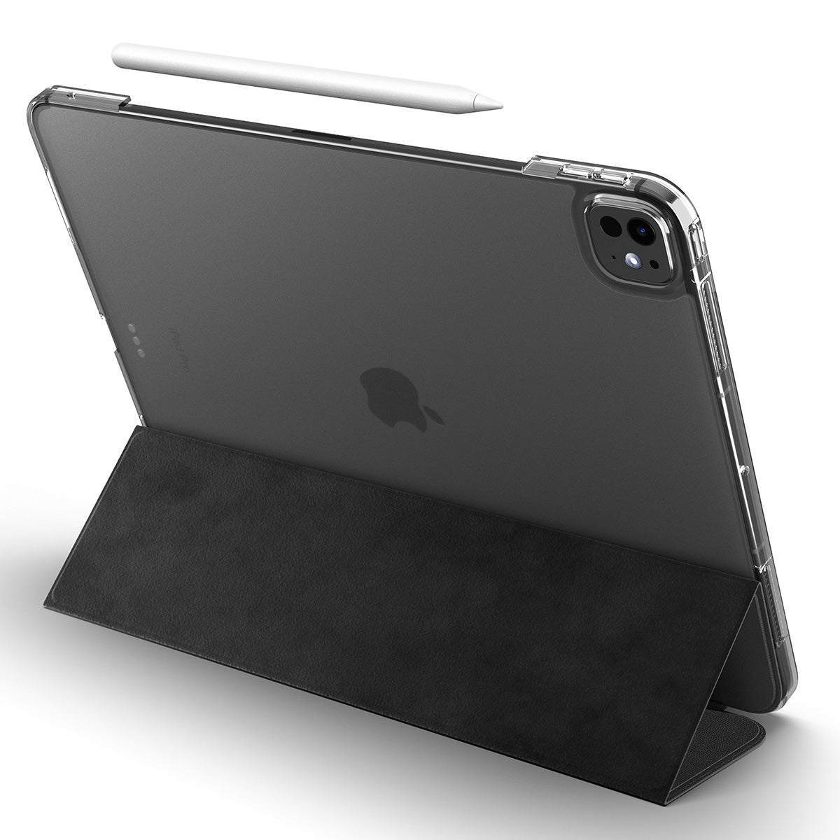 Schutzhülle für iPad Pro 13 2025/2024, Spigen Liquid Air Folio, Schwarz