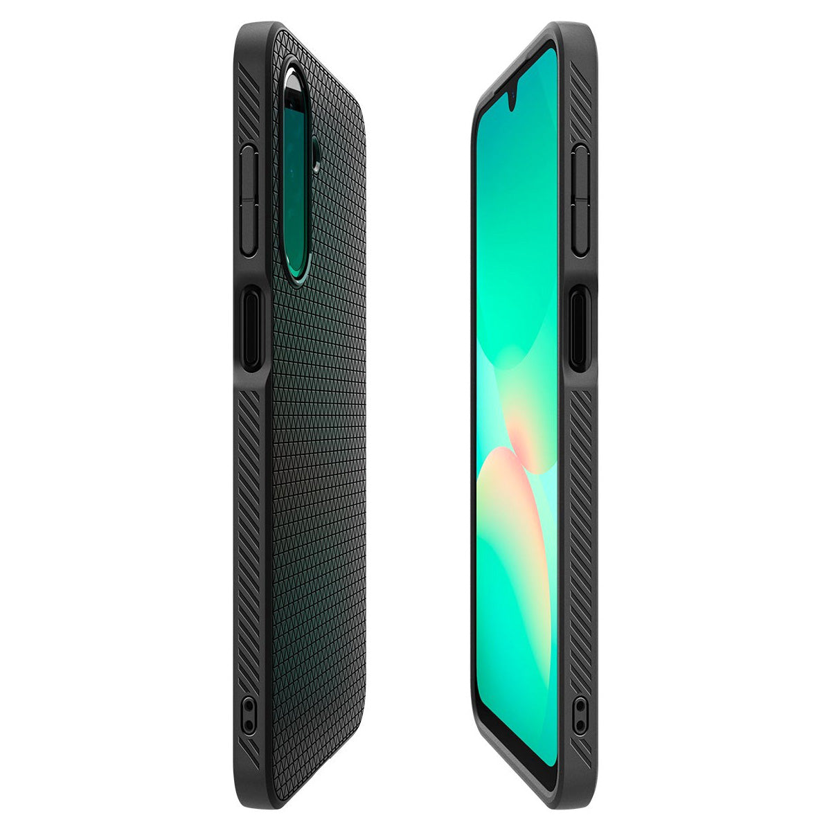 Handyhülle für Galaxy A26 5G, Spigen Liquid Air, Schwarz