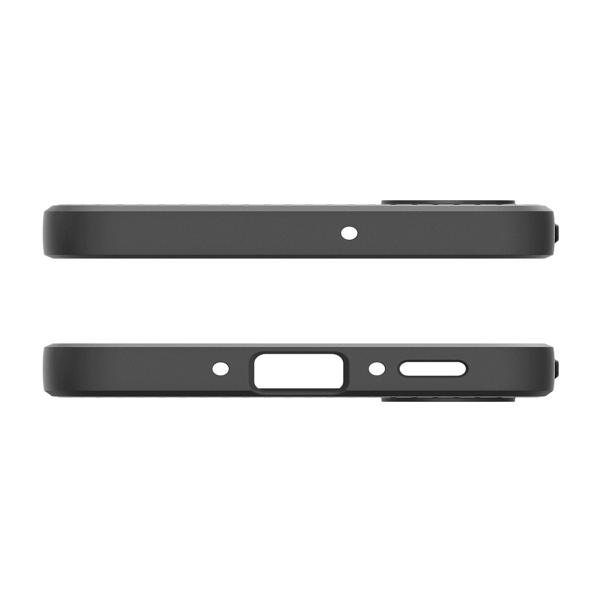 Handyhülle für Galaxy A26 5G, Spigen Liquid Air, Schwarz