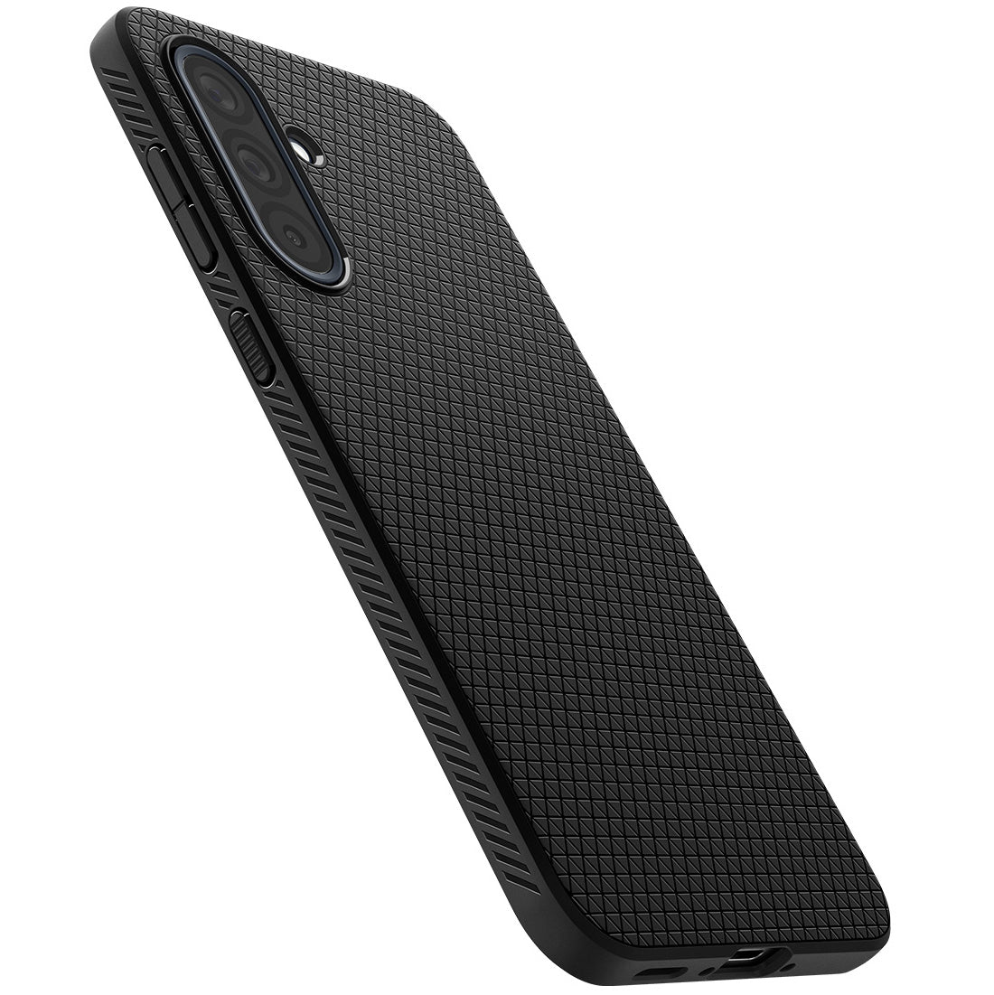 Handyhülle für Galaxy A36 5G, Spigen Liquid Air, Schwarz