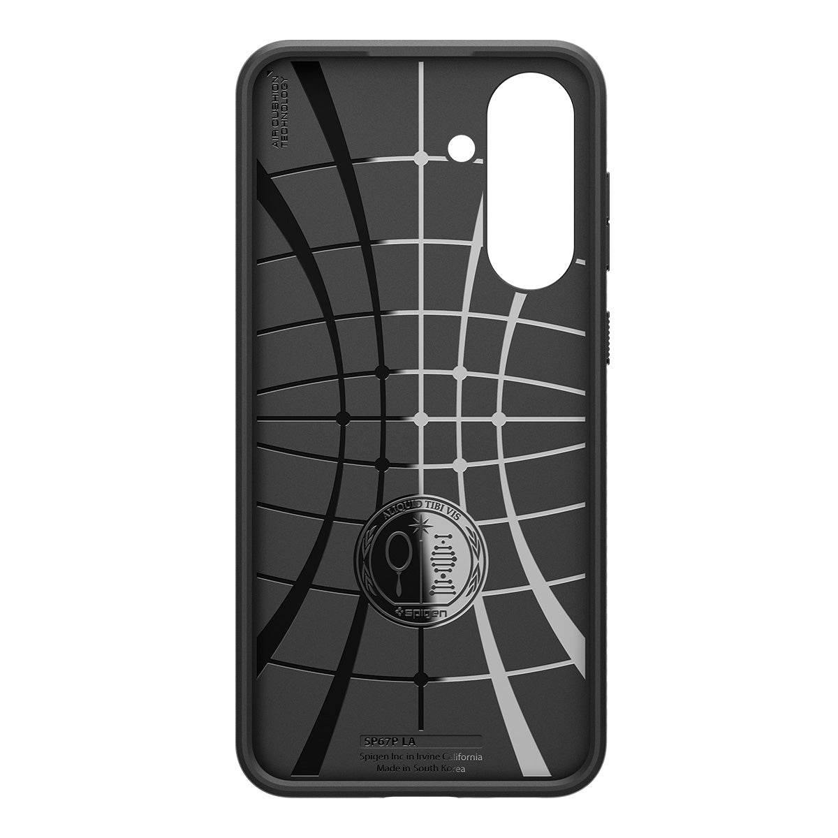 Handyhülle für Galaxy A36 5G, Spigen Liquid Air, Schwarz