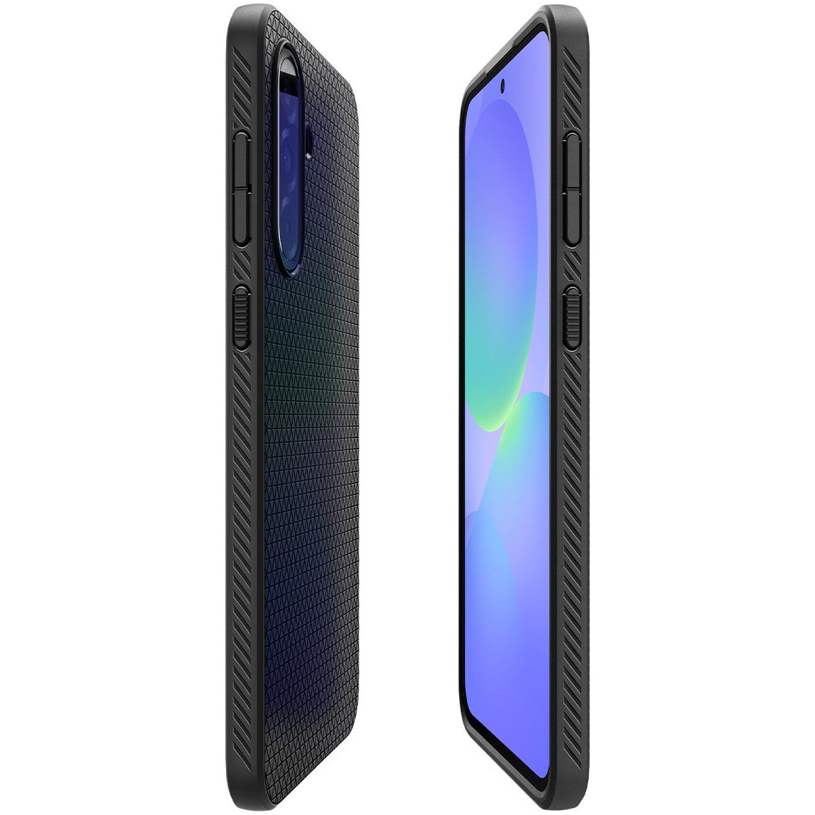 Handyhülle für Galaxy A36 5G, Spigen Liquid Air, Schwarz