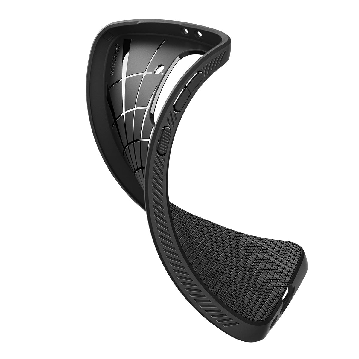 Handyhülle für Galaxy A36 5G, Spigen Liquid Air, Schwarz