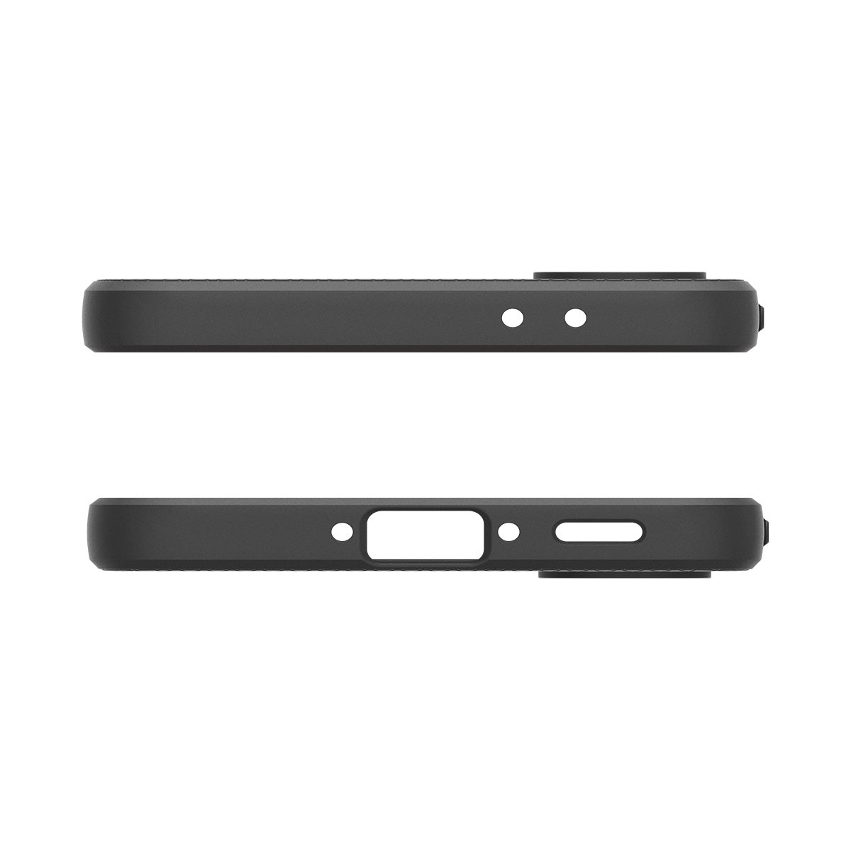 Handyhülle für Galaxy A36 5G, Spigen Liquid Air, Schwarz