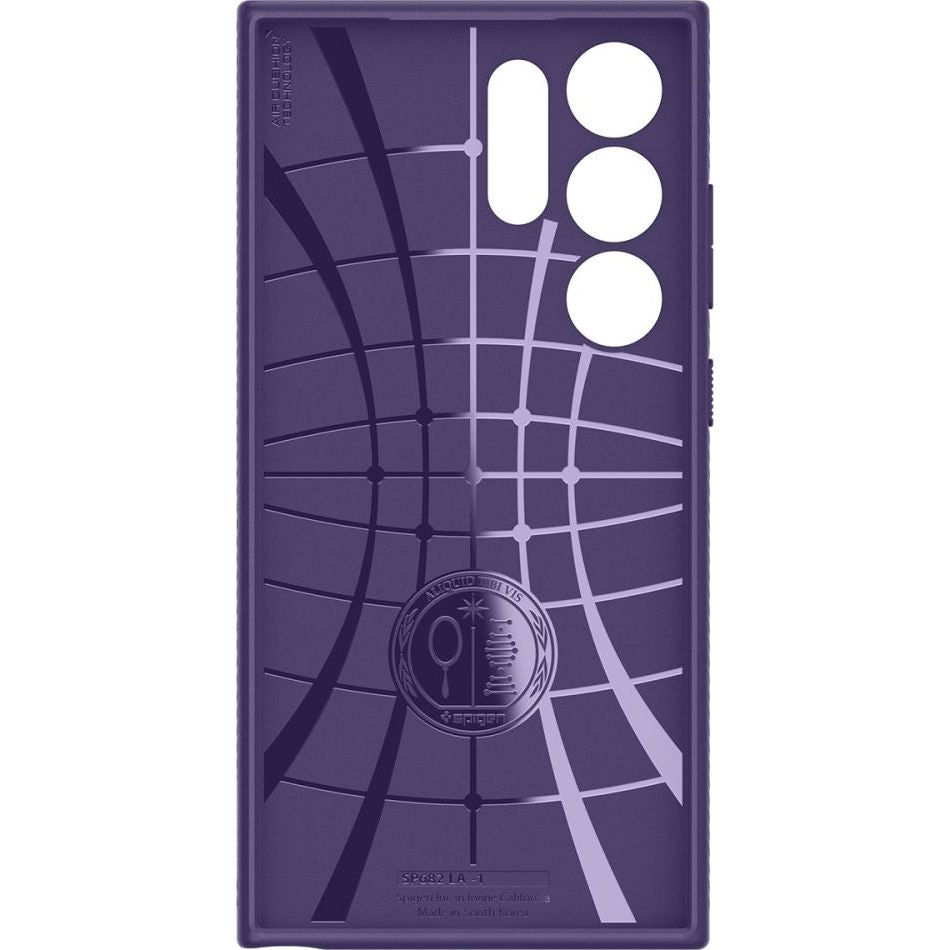 Schutzhülle für Galaxy S24 Ultra, Spigen Liquid Air, Violett