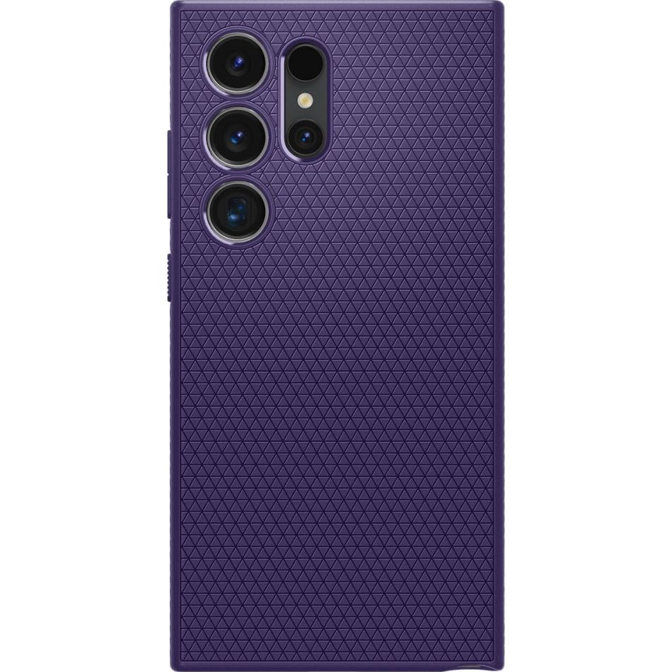 Schutzhülle für Galaxy S24 Ultra, Spigen Liquid Air, Violett