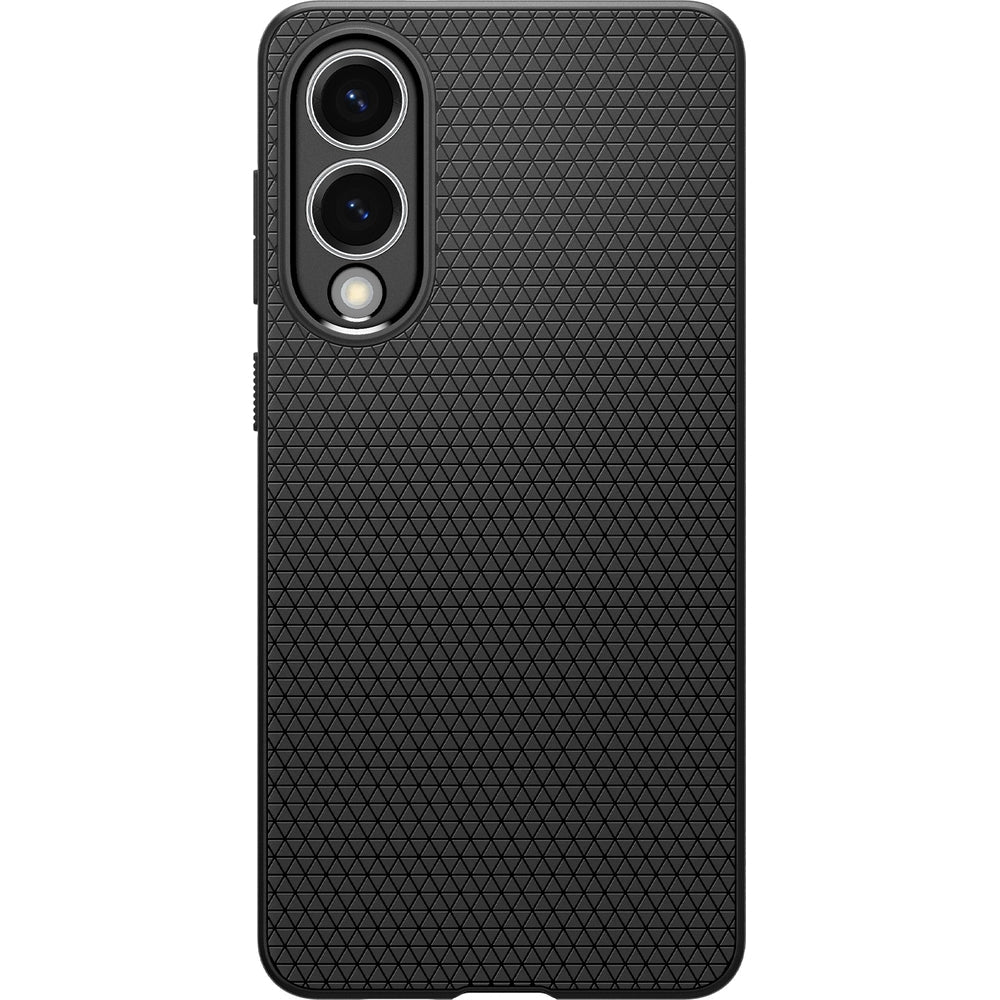 Handyhülle für Galaxy S25 Edge, Spigen Liquid Air, Schwarz