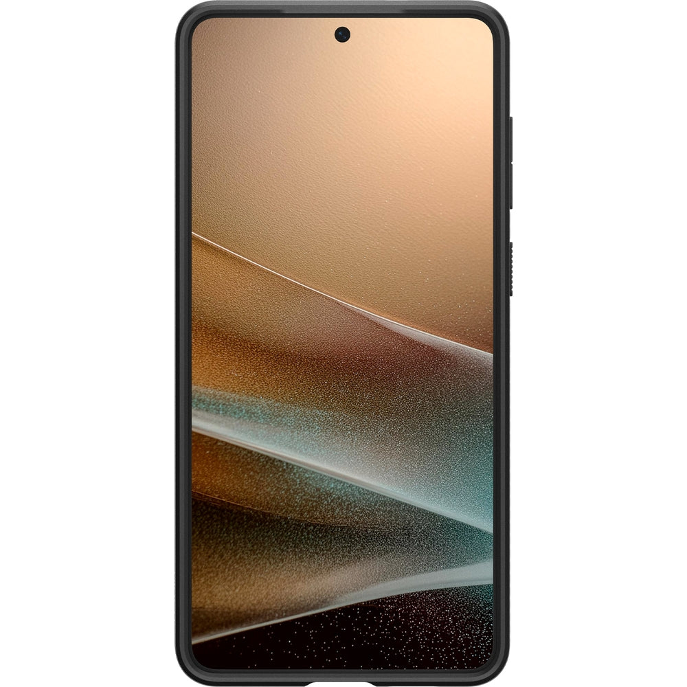 Handyhülle für Galaxy S25 Edge, Spigen Liquid Air, Schwarz