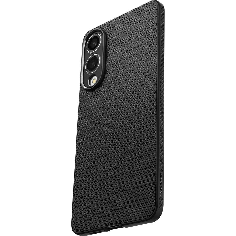 Handyhülle für Galaxy S25 Edge, Spigen Liquid Air, Schwarz