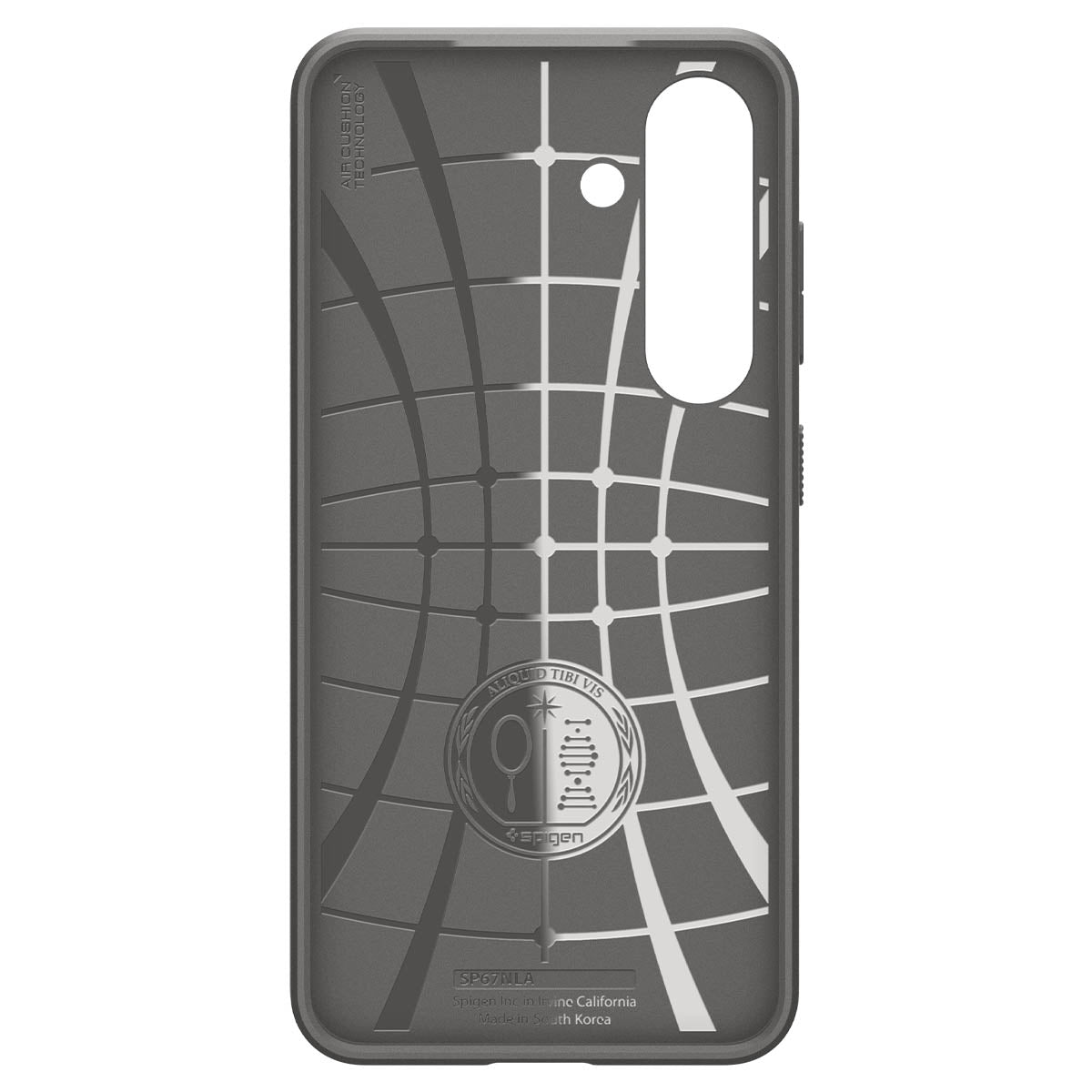 Handyhülle für Galaxy S25, Spigen Liquid Air, Grau