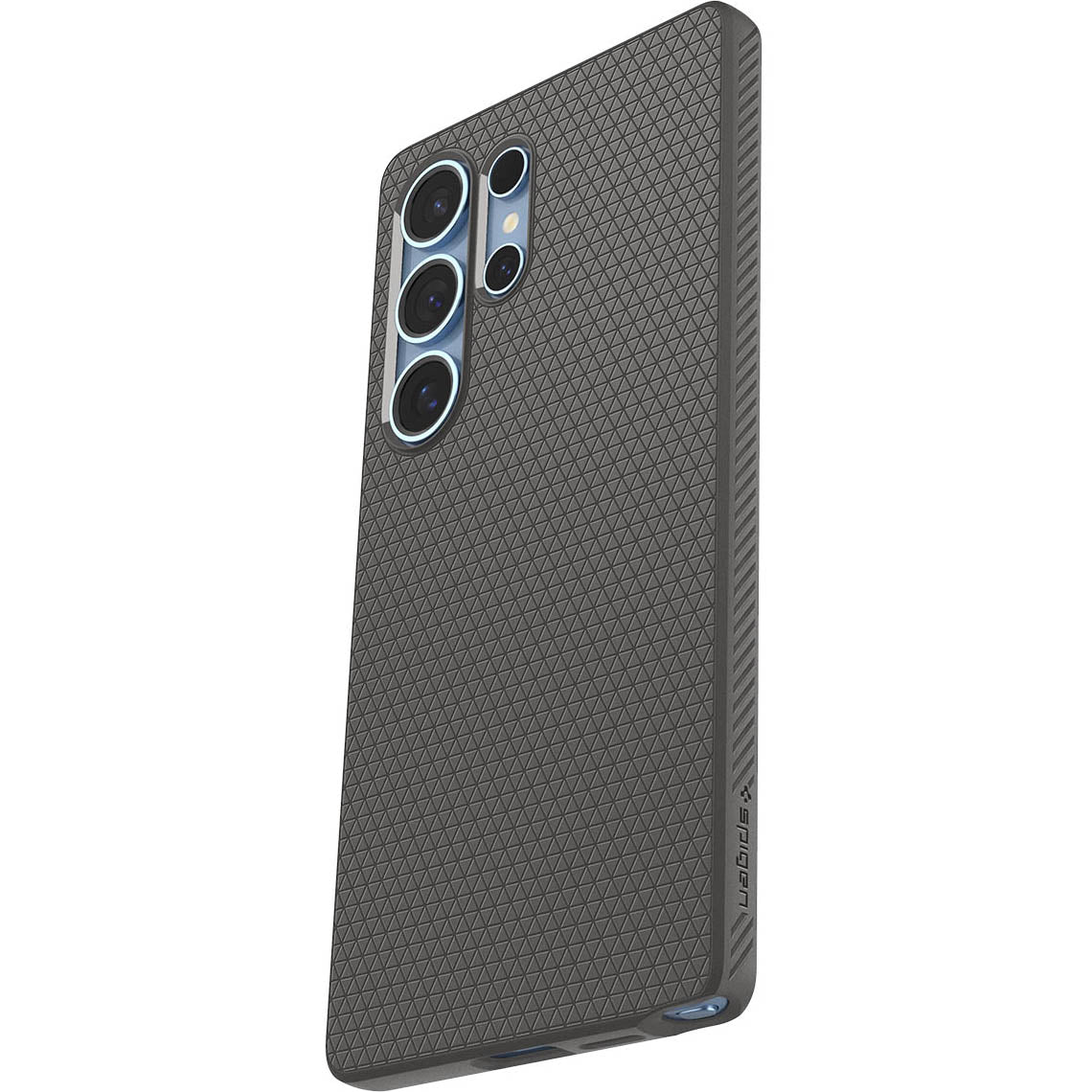 Handyhülle für Galaxy S25 Ultra, Spigen Liquid Air, Grau
