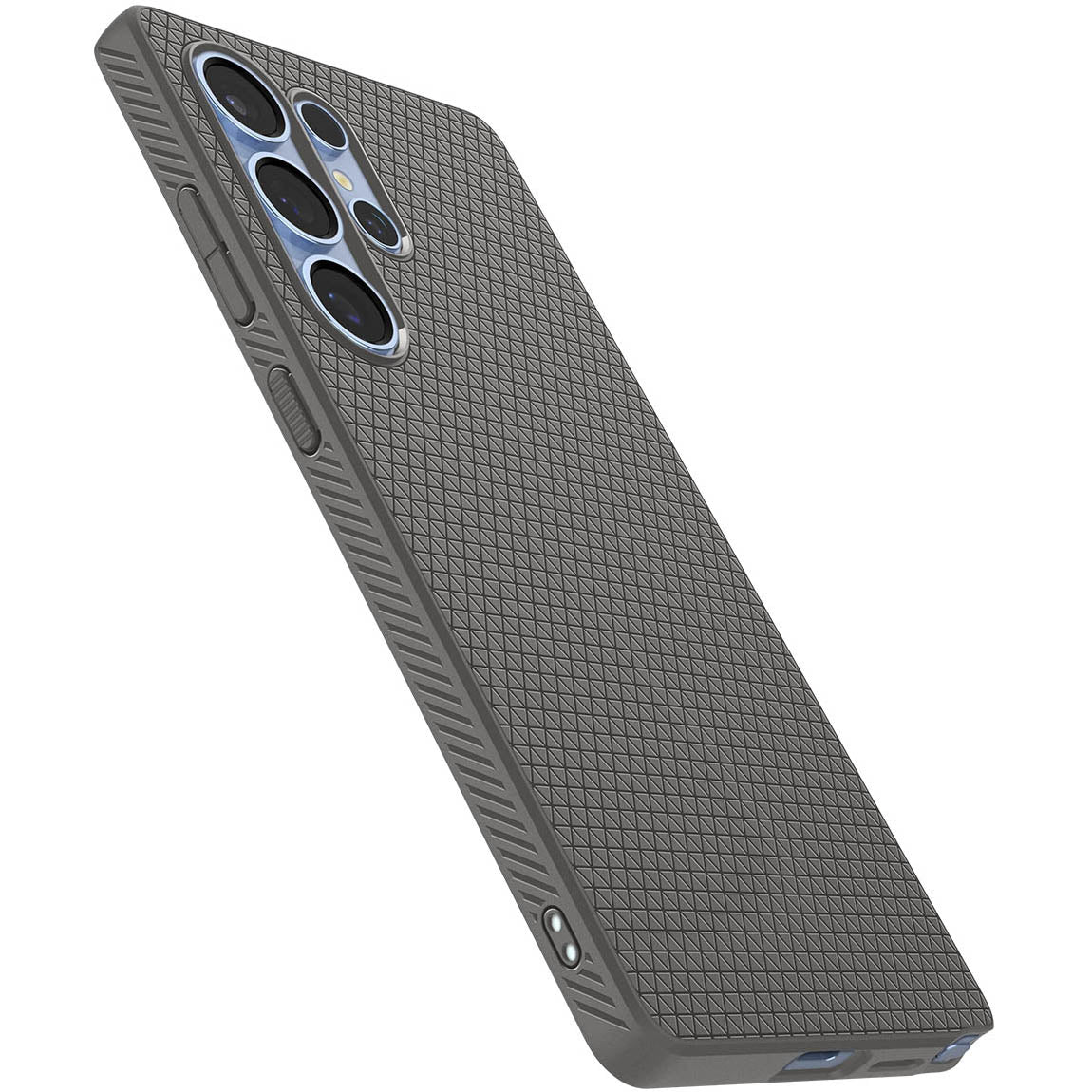 Handyhülle für Galaxy S25 Ultra, Spigen Liquid Air, Grau