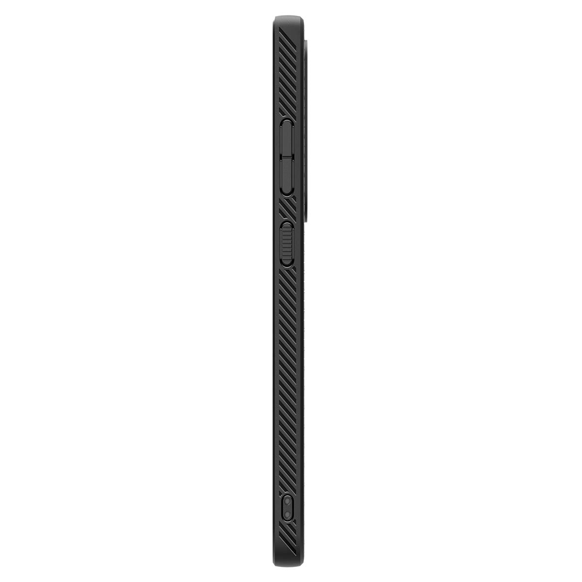 Handyhülle für Galaxy S25 Ultra, Spigen Liquid Air, Schwarz