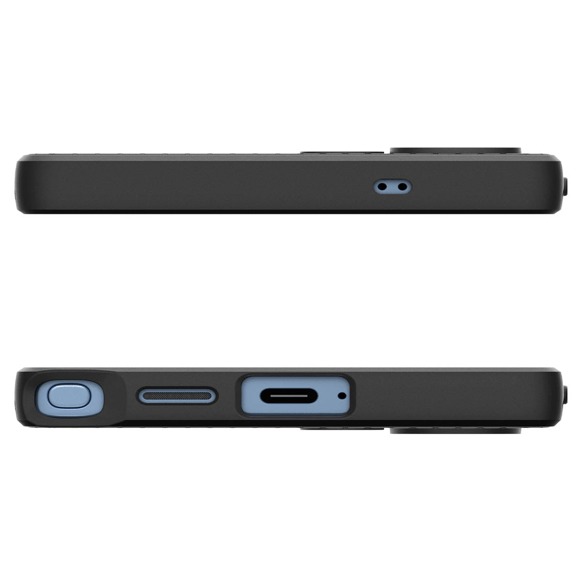 Handyhülle für Galaxy S25 Ultra, Spigen Liquid Air, Schwarz