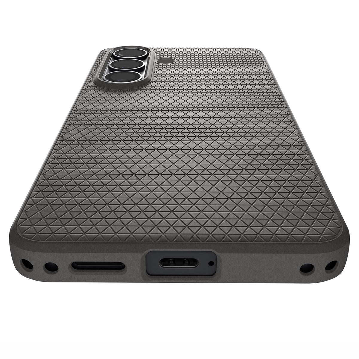 Handyhülle für Galaxy S26, Spigen Liquid Air, Grau