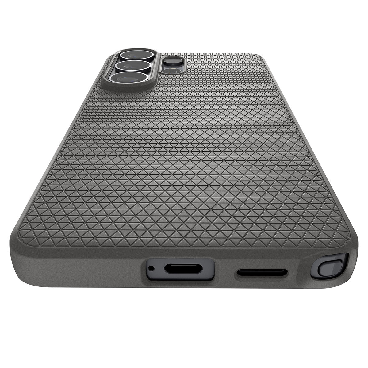 Handyhülle für Galaxy S26 Ultra, Spigen Liquid Air, Grau