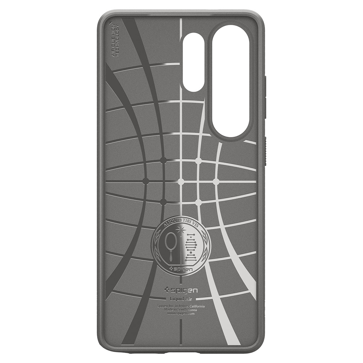 Handyhülle für Galaxy S26 Ultra, Spigen Liquid Air, Grau