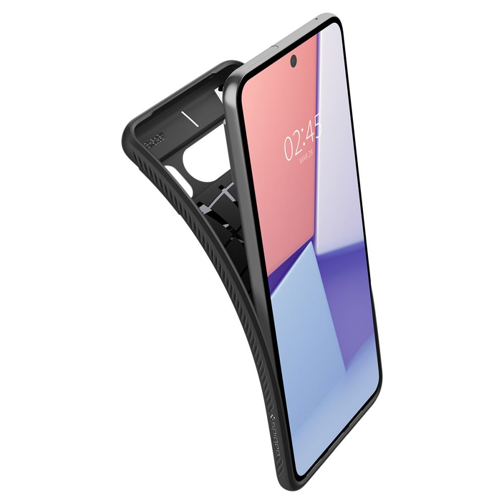 Schutzhülle Spigen Liquid Air für Google Pixel 8 Pro, Schwarz
