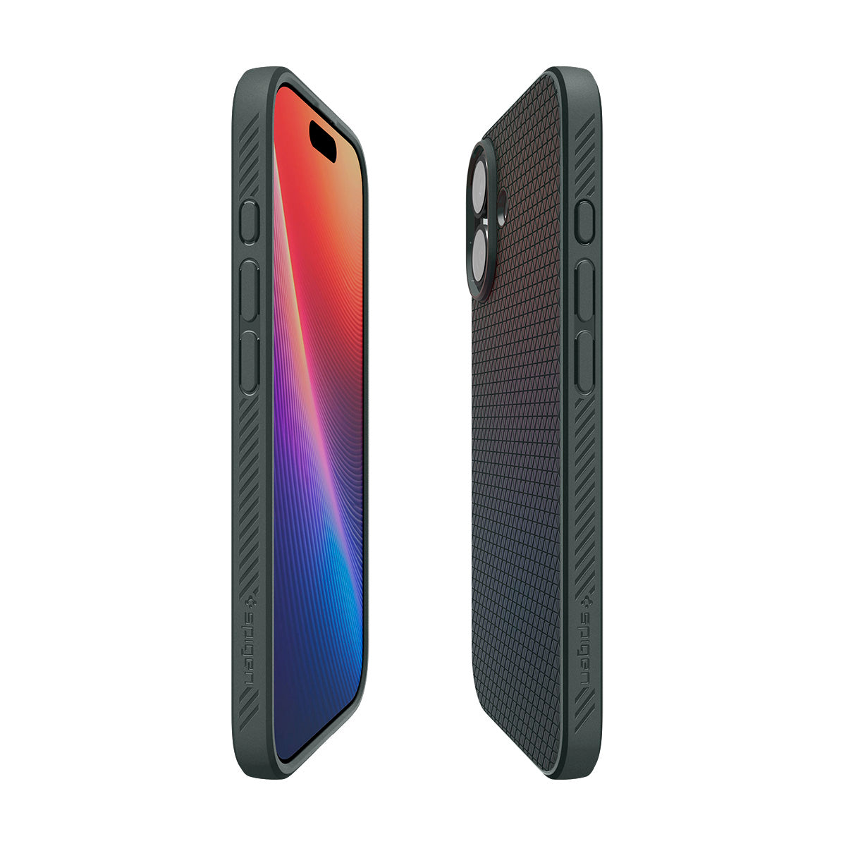 Handyhülle für iPhone 17, Spigen Liquid Air, Grün