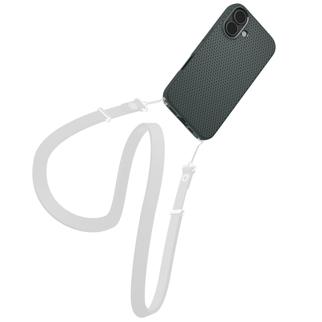 Handyhülle für iPhone 17, Spigen Liquid Air, Grün