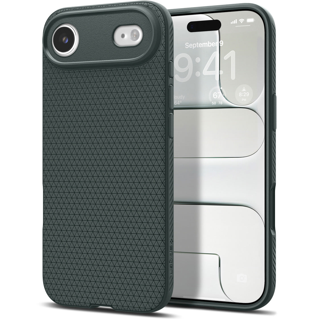Handyhülle für iPhone Air, Spigen Liquid Air, Grün