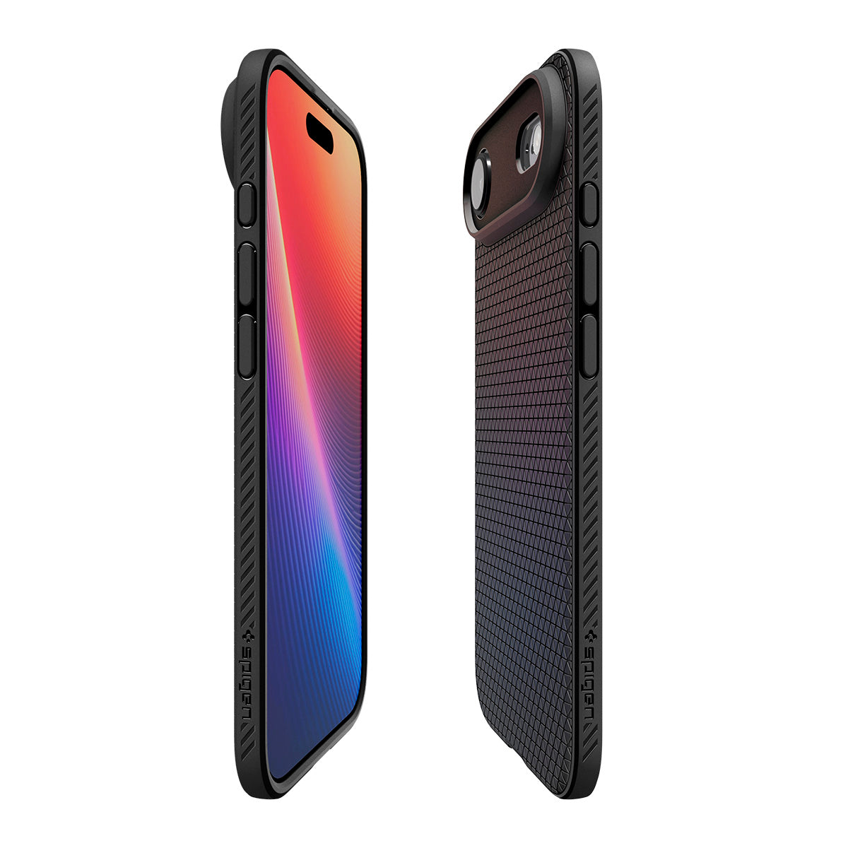 Handyhülle für iPhone Air, Spigen Liquid Air, Schwarz