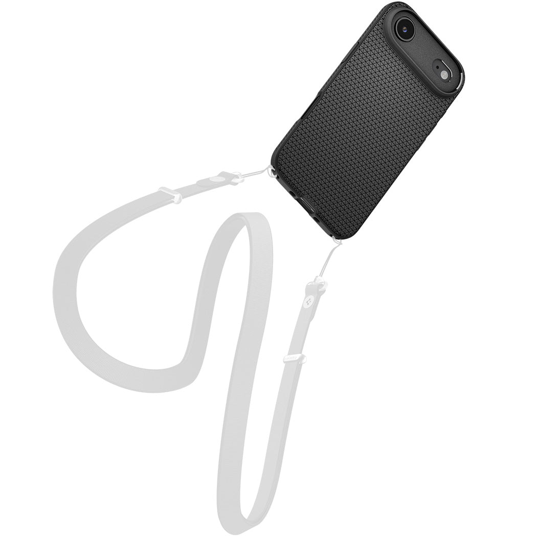 Handyhülle für iPhone Air, Spigen Liquid Air, Schwarz