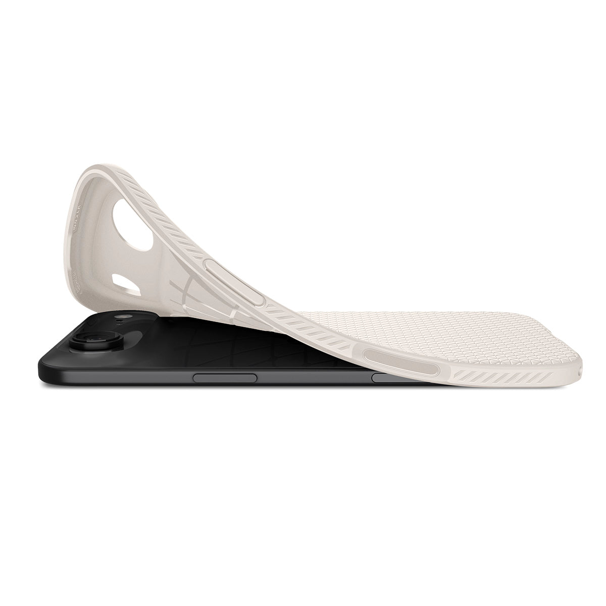 Handyhülle für iPhone Air, Spigen Liquid Air, Beige