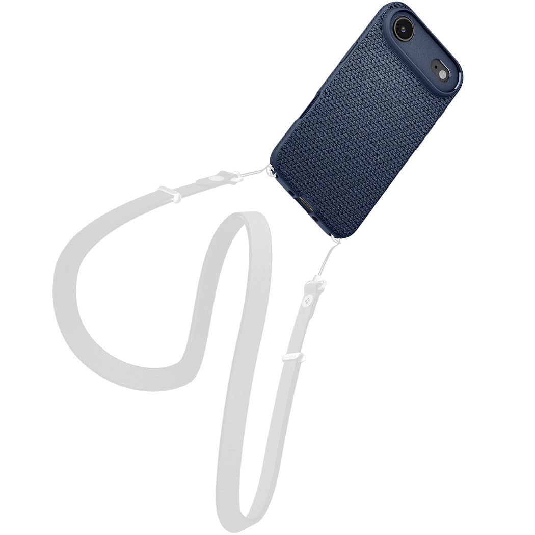 Handyhülle für iPhone Air, Spigen Liquid Air, Dunkelblau