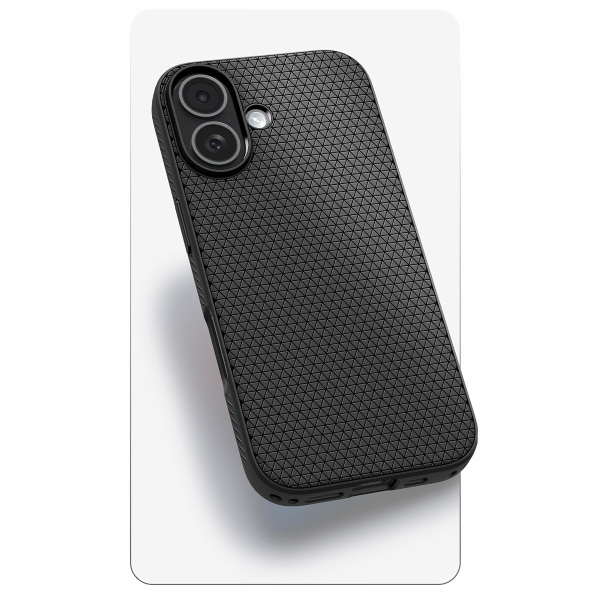 Handyhülle für iPhone 17, Spigen Liquid Air, Schwarz