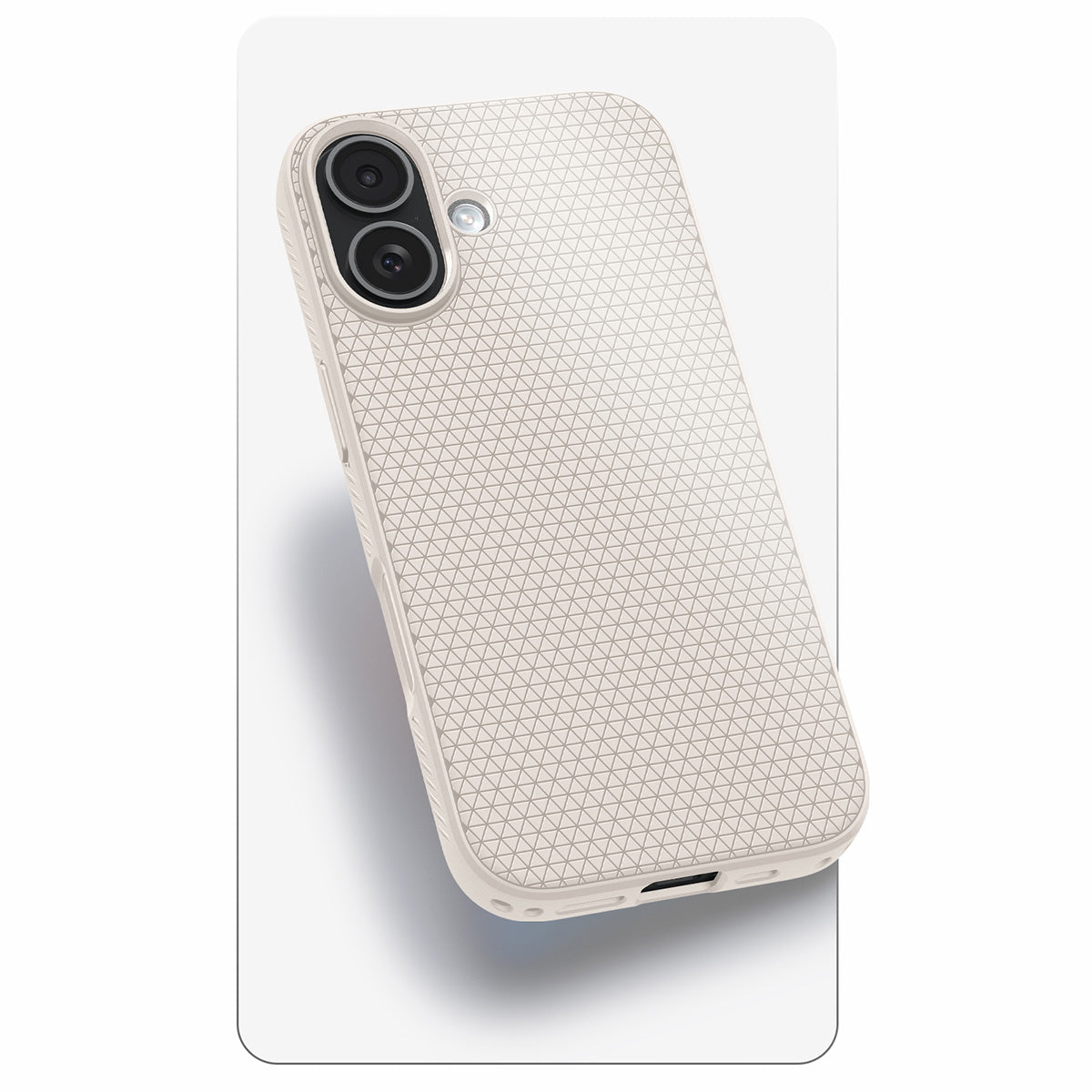 Handyhülle für iPhone 17, Spigen Liquid Air, Beige
