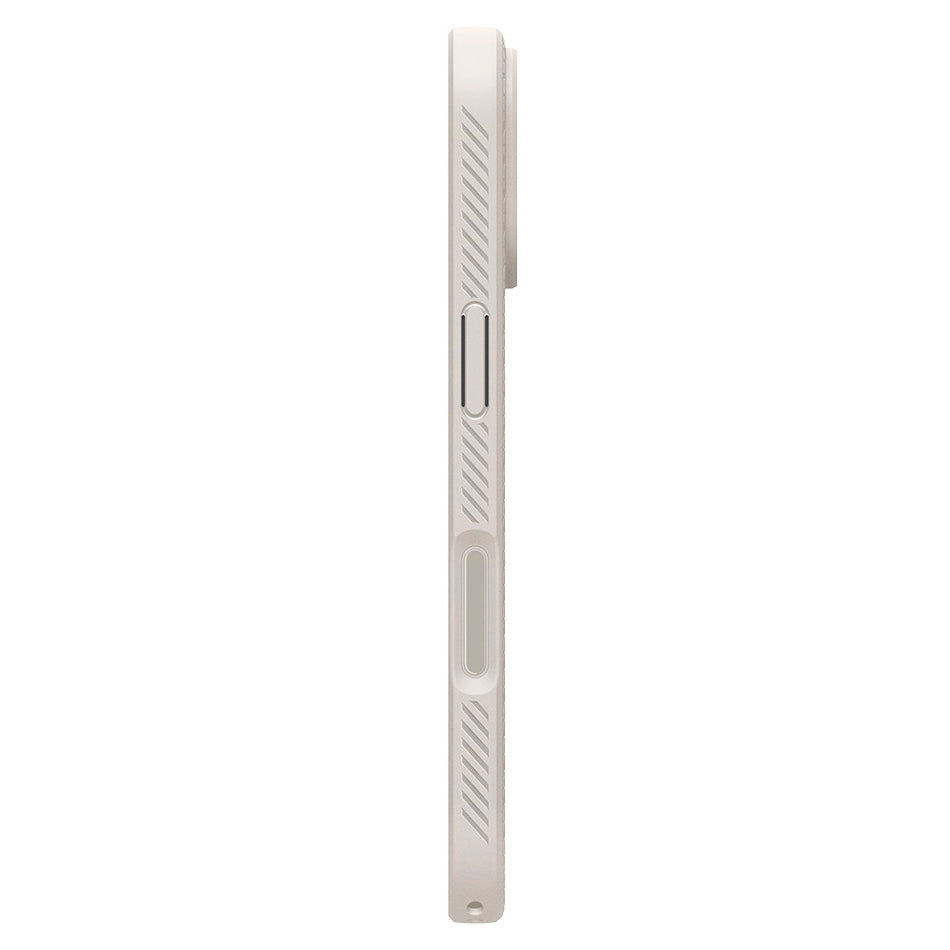 Handyhülle für iPhone 17, Spigen Liquid Air, Beige