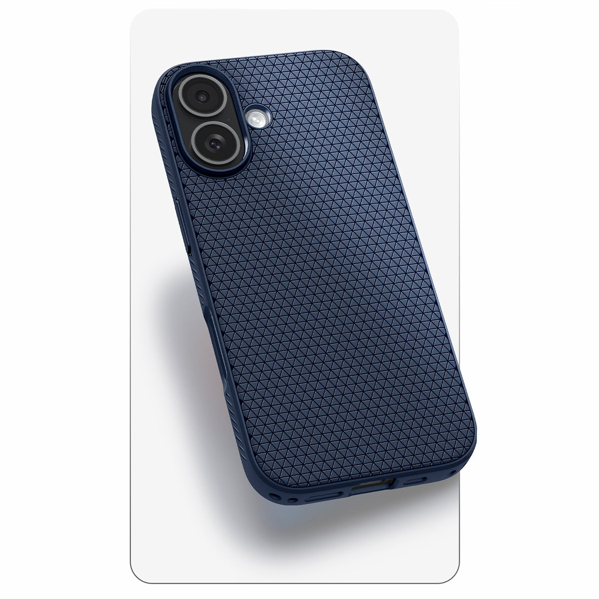 Handyhülle für iPhone 17, Spigen Liquid Air, Dunkelblau
