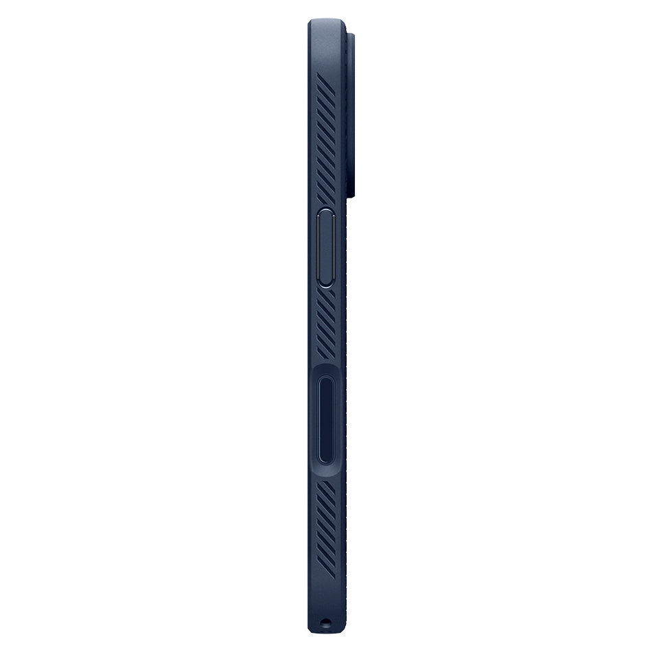 Handyhülle für iPhone 17, Spigen Liquid Air, Dunkelblau