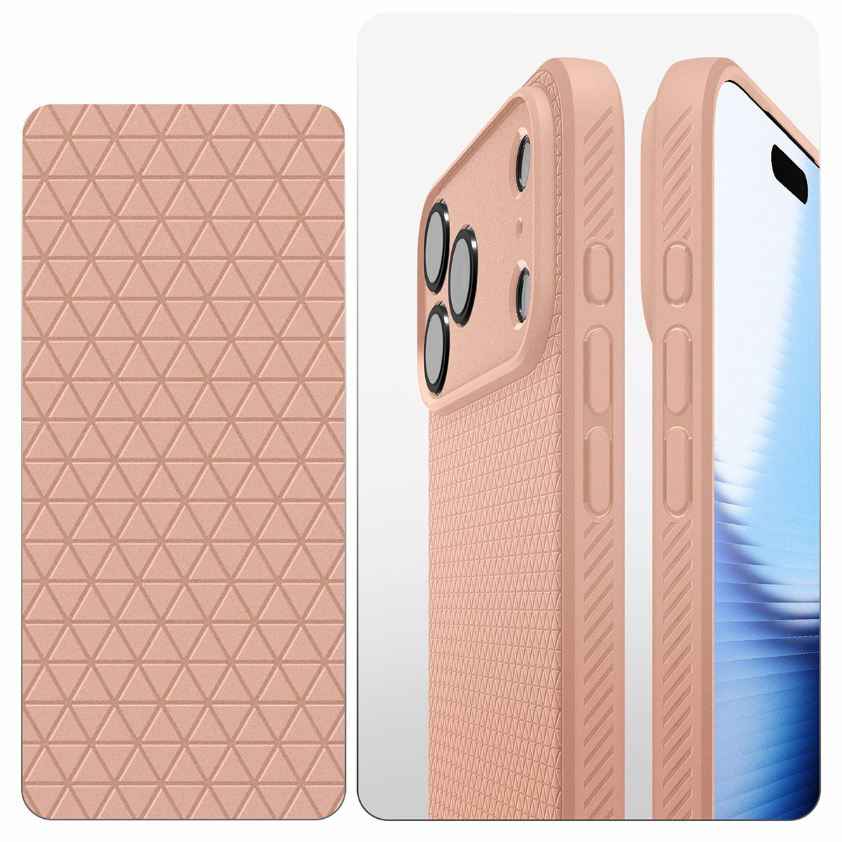Handyhülle für iPhone 17 Pro Max, Spigen Liquid Air, Braun