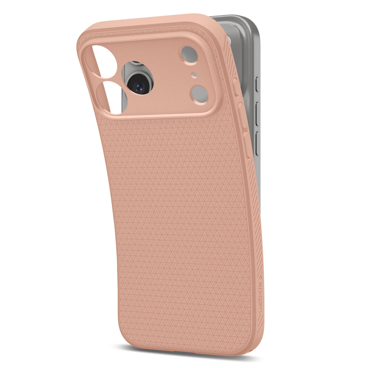 Handyhülle für iPhone 17 Pro Max, Spigen Liquid Air, Braun