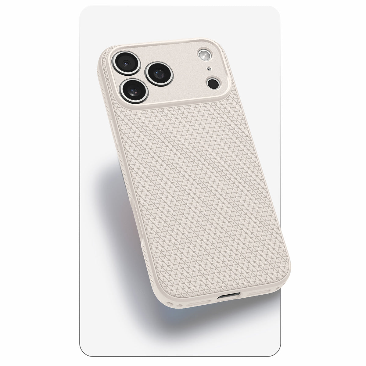 Handyhülle für iPhone 17 Pro, Spigen Liquid Air, Beige