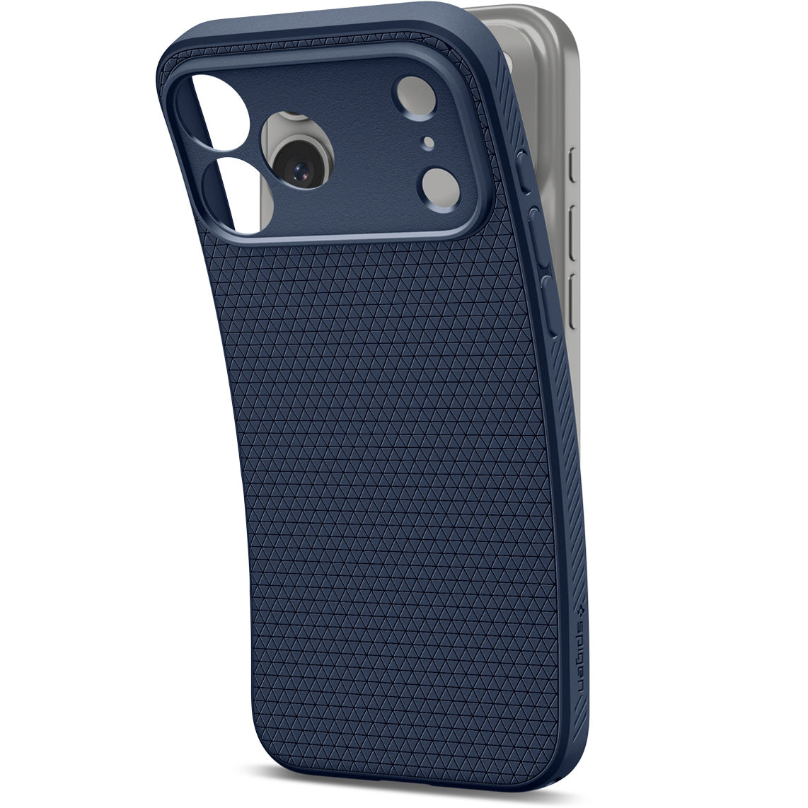 Handyhülle für iPhone 18 Pro Max, Spigen Liquid Air, Dunkelblau (8/14)