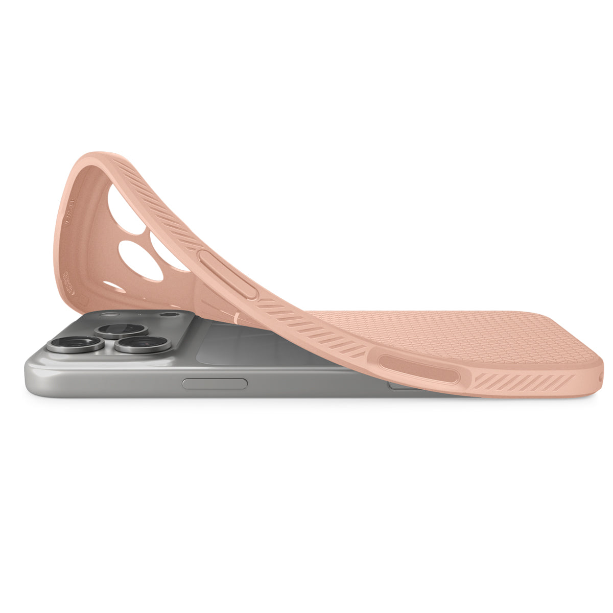 Handyhülle für iPhone 18 Pro Max, Spigen Liquid Air, Rosa (14/14)