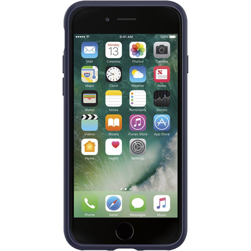 Schutzhülle Spigen Liquid Air für iPhone SE 2022/2020 / 8 / 7 dunkelblau