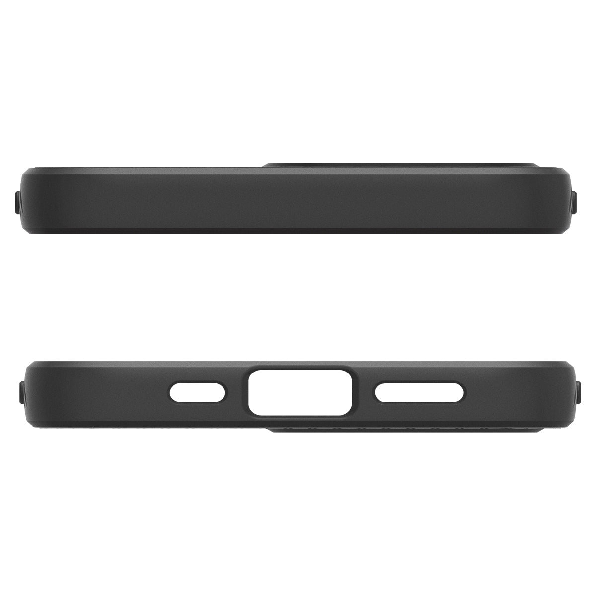 Handyhülle für iPhone 17e / 16e, Spigen Liquid Air, Schwarz