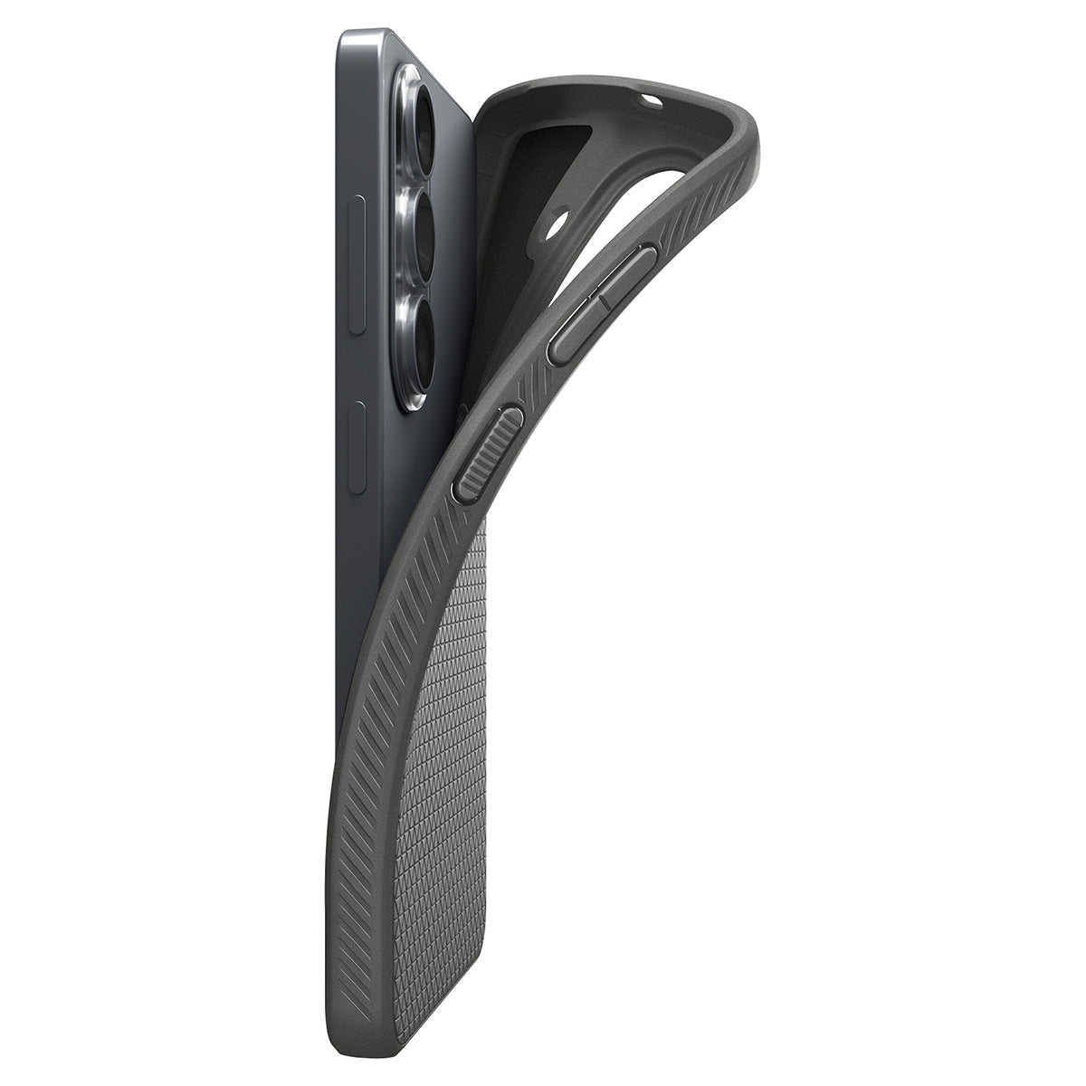 Handyhülle für Galaxy S26, Spigen Liquid Air Mag mit MagSafe, Grau