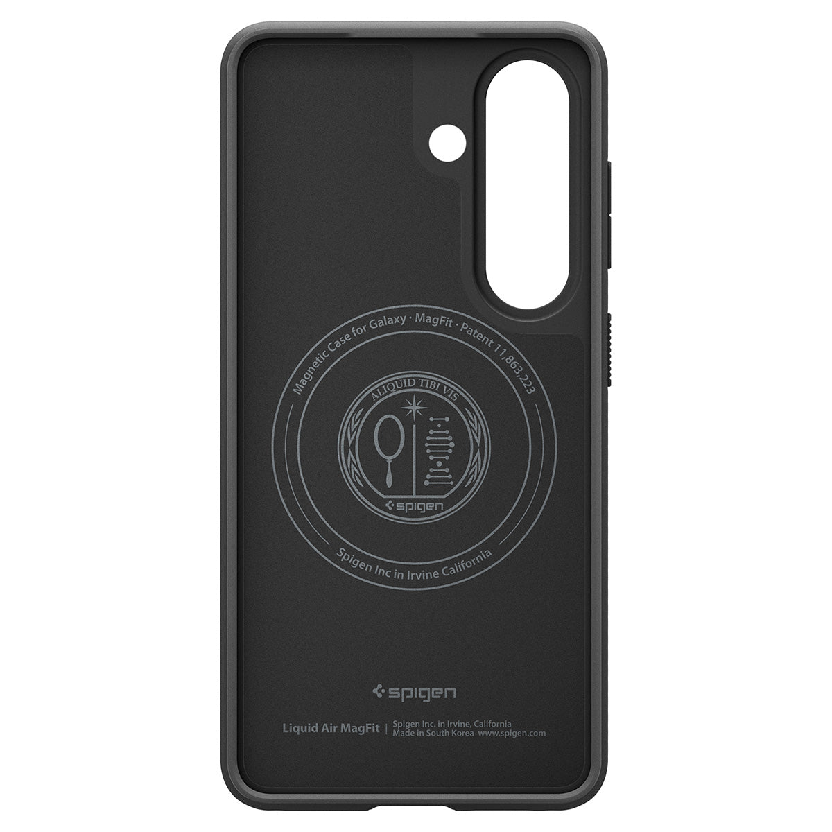 Handyhülle für Galaxy S26, Spigen Liquid Air Mag mit MagSafe, Schwarz