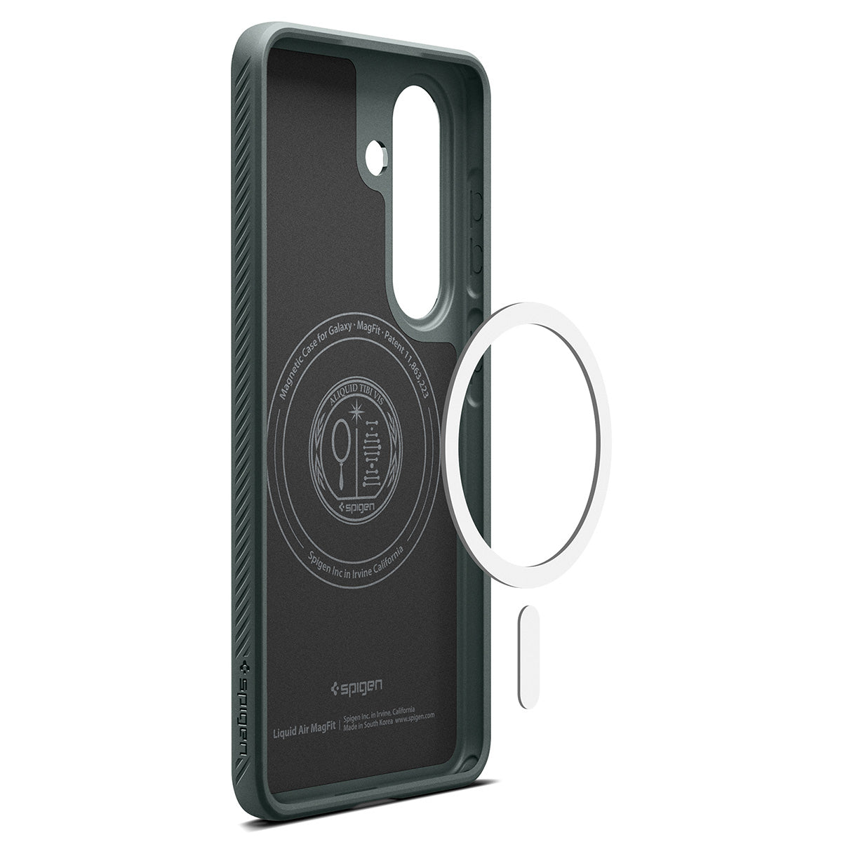 Handyhülle für Galaxy S26 Plus, Spigen Liquid Air Mag mit MagSafe, Grün