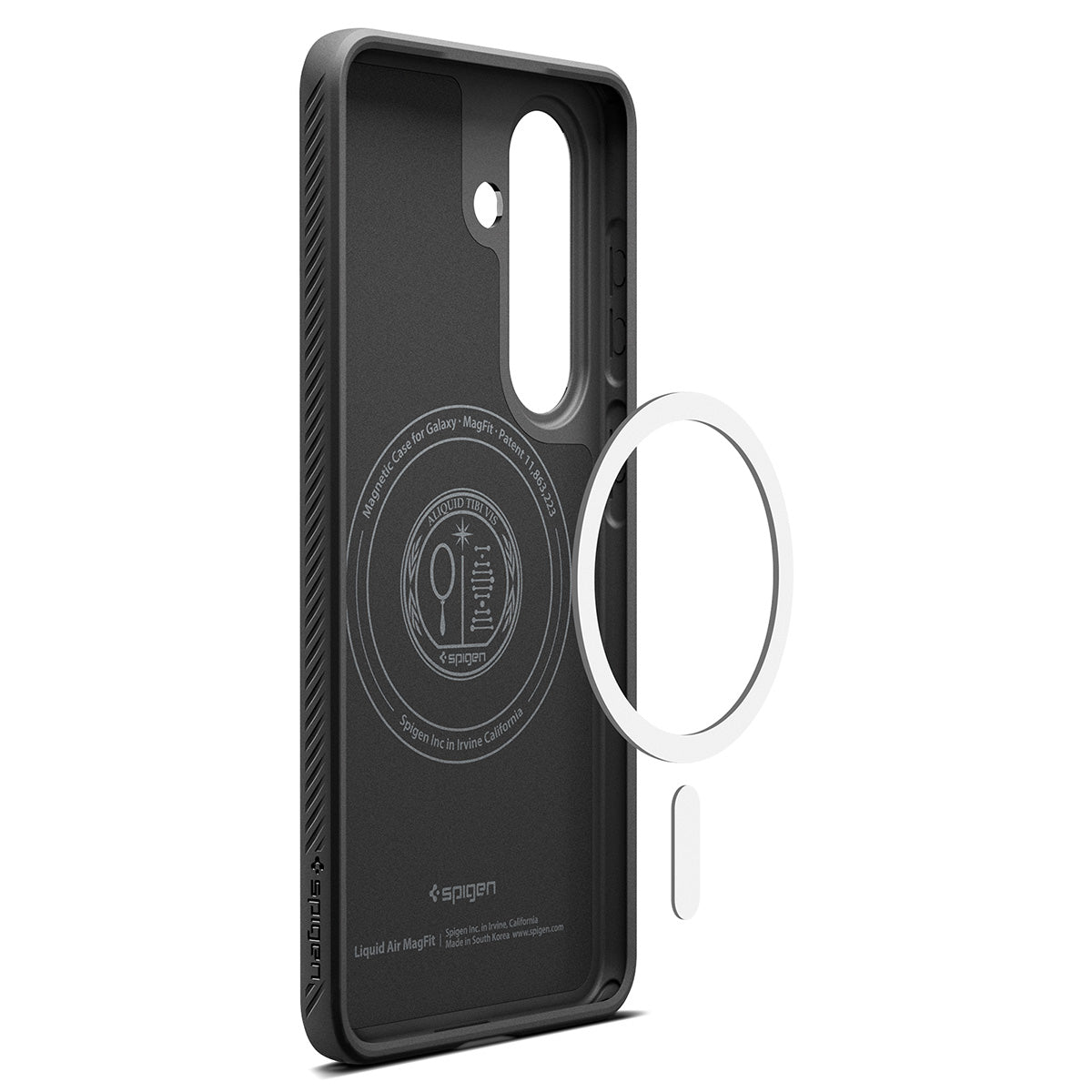 Handyhülle für Galaxy S26 Plus, Spigen Liquid Air Mag mit MagSafe, Schwarz